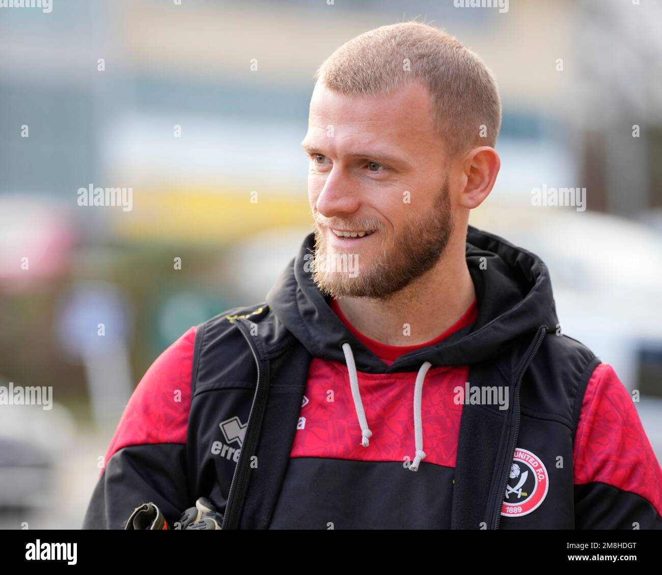 Adam Davies #1 Of Sheffield United Arrives At The Stadium Before The ...