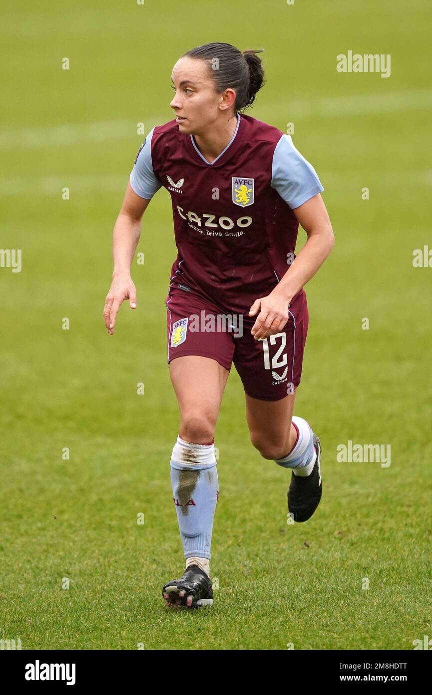Aston Villa's Lucy Staniforth in action during the Barclays Women's