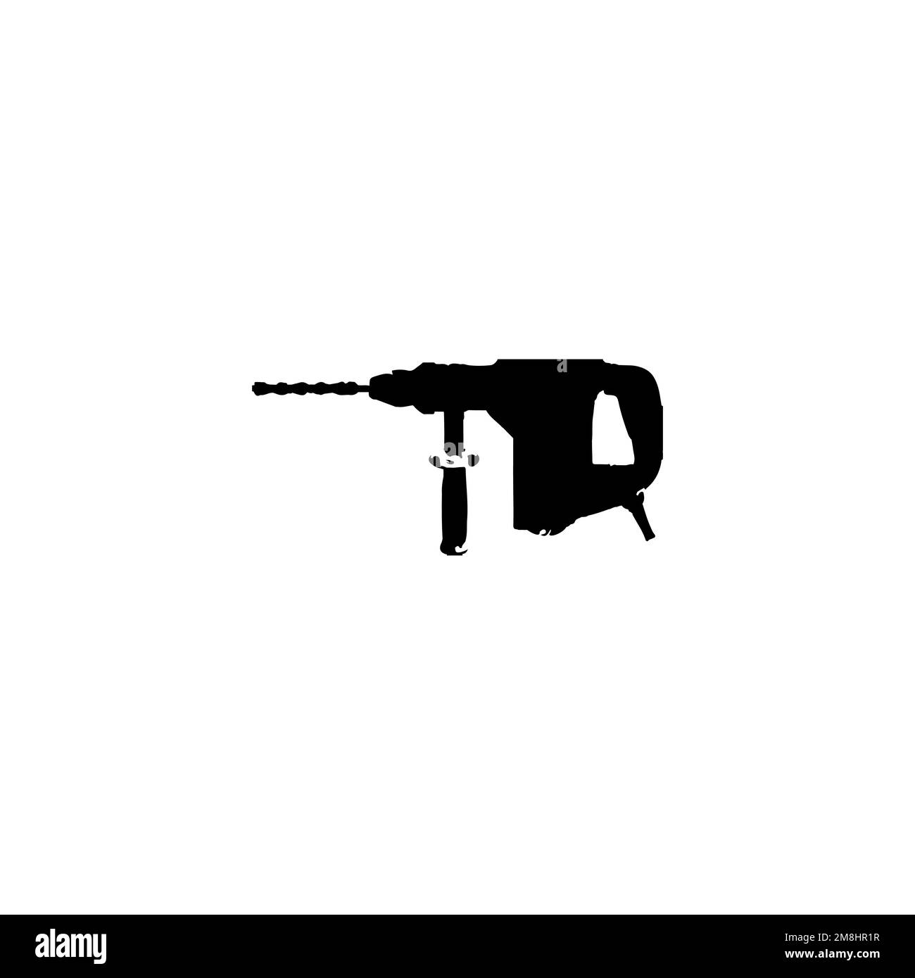 Drill icon. Simple style repair company big sale poster background