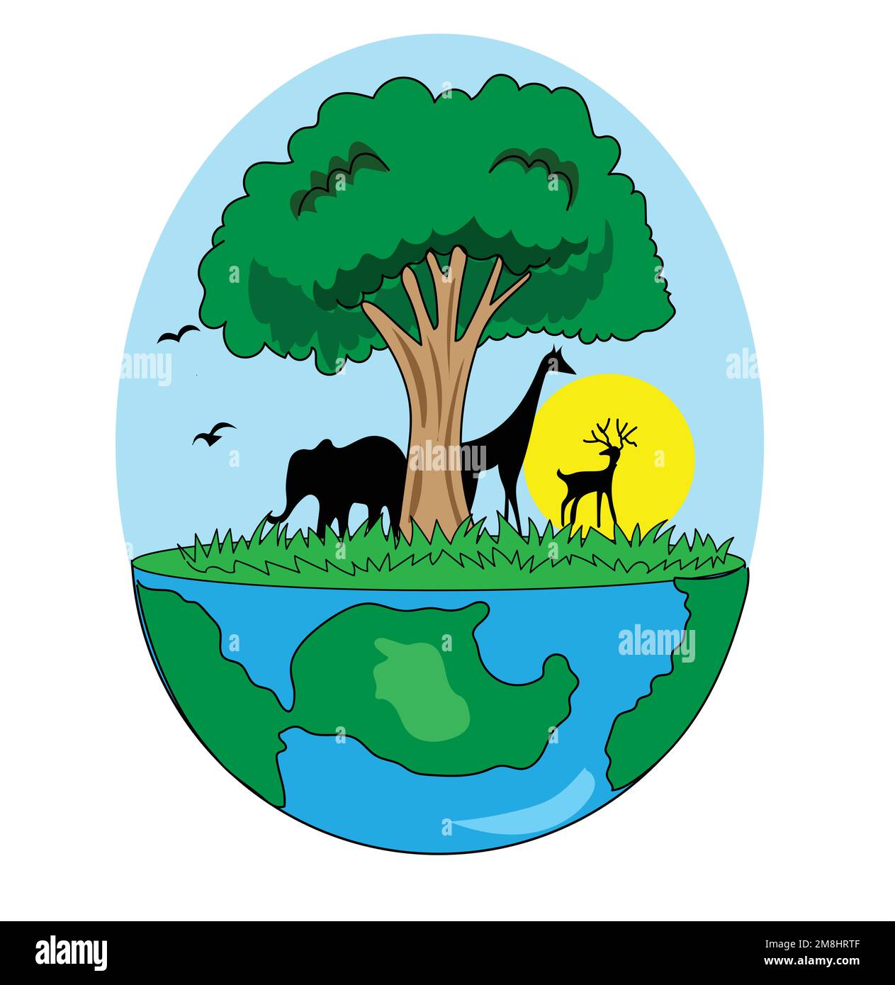 World Wildlife day, 6-October poster vector Stock Vector Image & Art