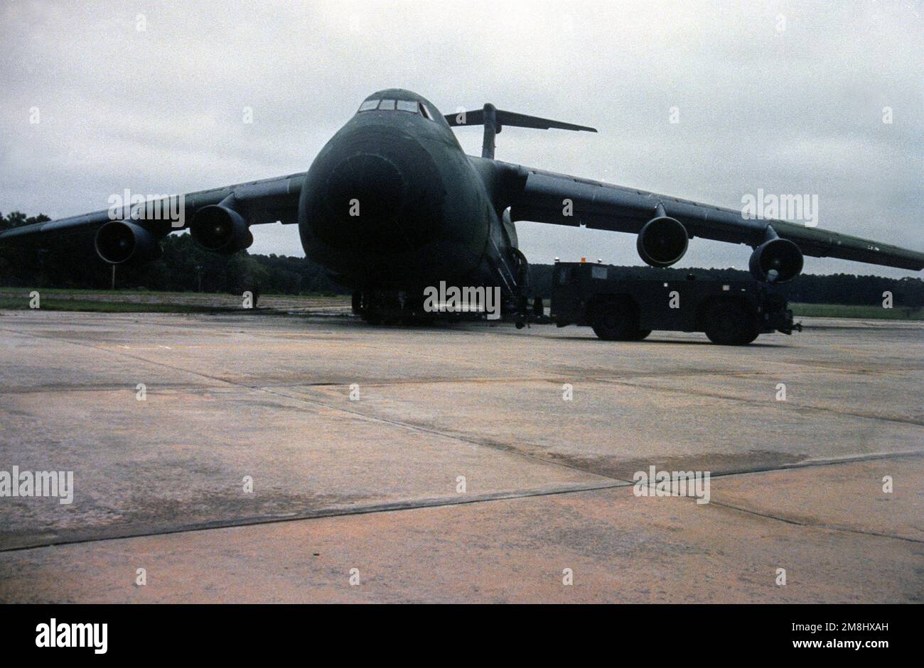 Hunter Army Airfield, AC5 Army cargo plane, being loaded prior to