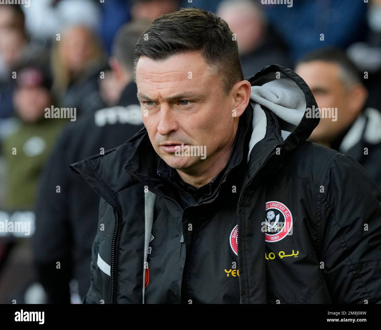 Paul Heckingbottom Manager of Sheffield United during the Sky Bet 