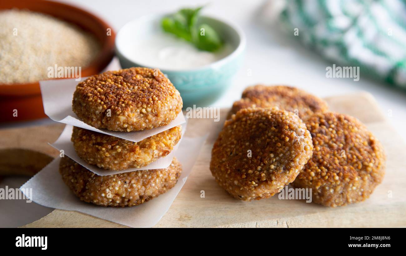 Quinoa Croquettes. Vegan Snack Stock Photo Alamy