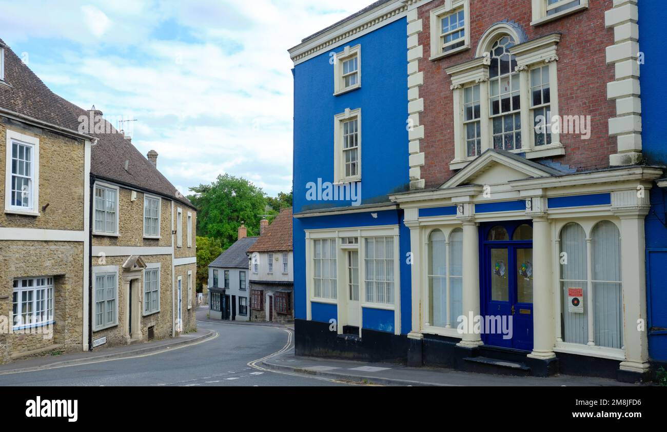 Street views of Bruton Stock Photo Alamy