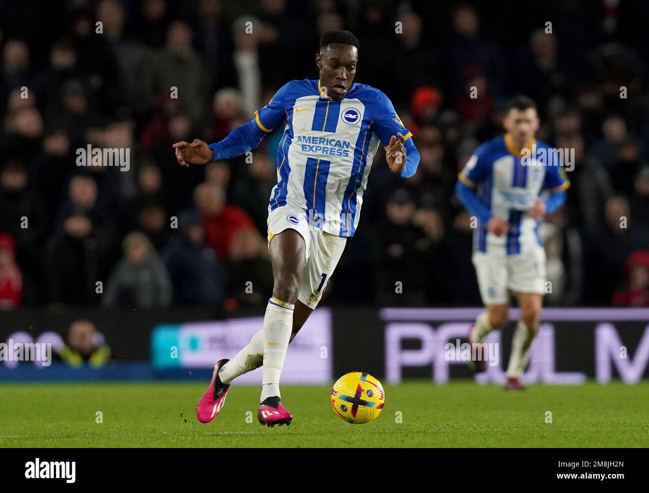 Brighton and Hove Albion's Danny Welbeck during the Premier League