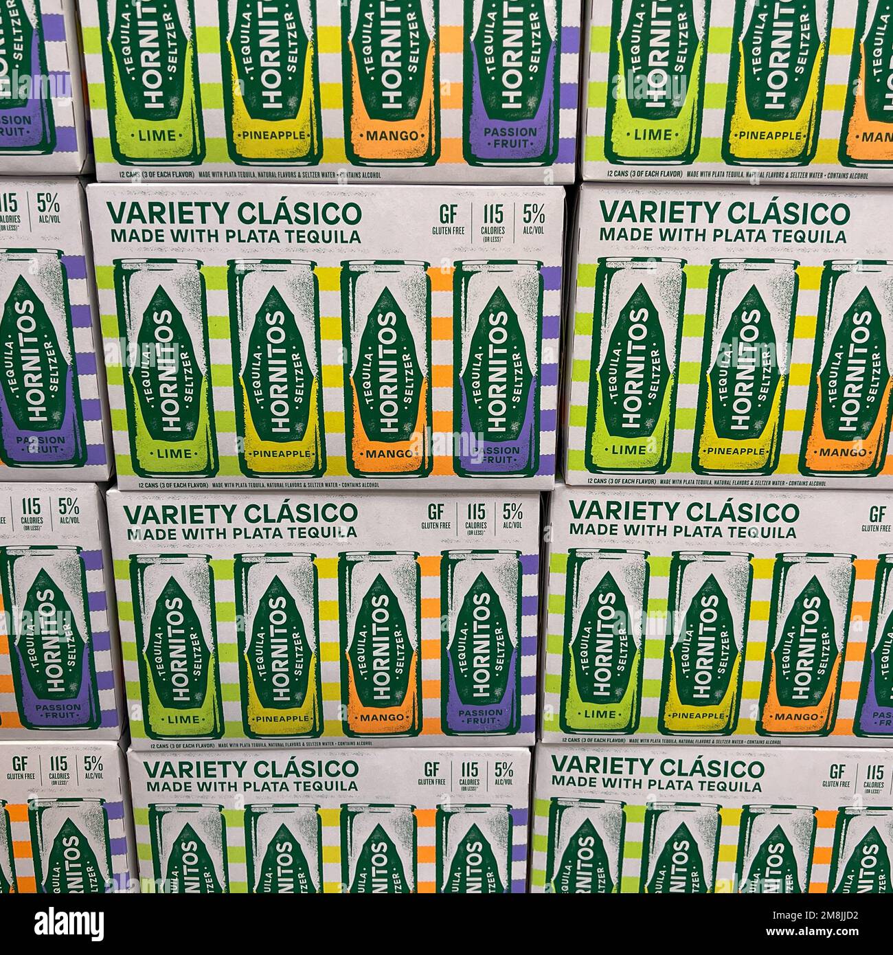 Orlando, FL USA - June 5, 2022: Boxes of cans of Hornitos Tequila Hard  Seltzer for sale at a Sams Club in Orlando, Florida Stock Photo - Alamy