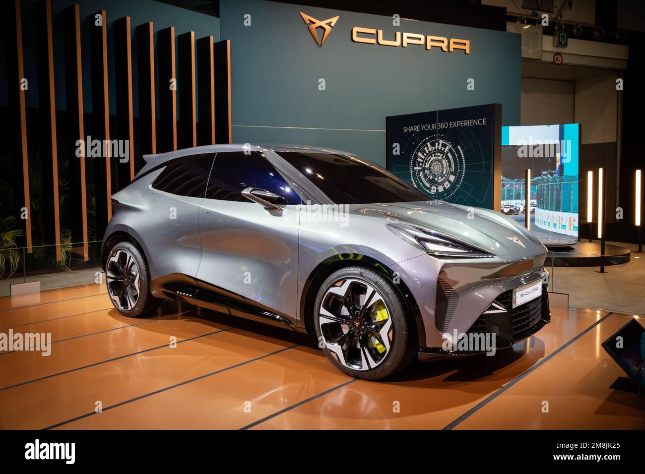 Cupra UrbanRebel electric concept car at the Brussels Autosalon