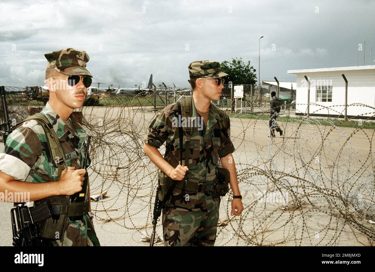 Marine LCPL Mike Murray, Military Policeman, From VMGR 252, Cherry ...