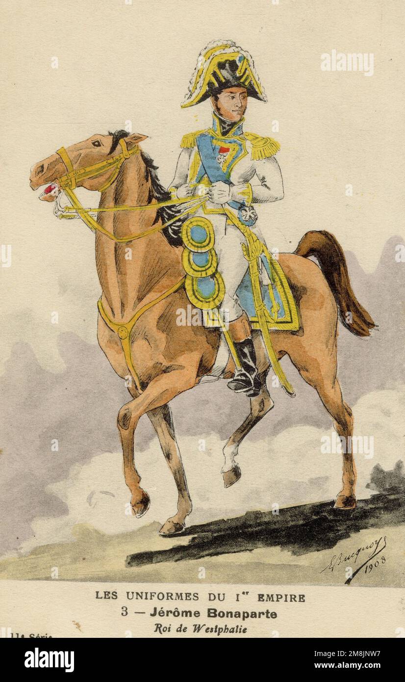 Jérôme Bonaparte, Roi de Westphalie Stock Photo - Alamy