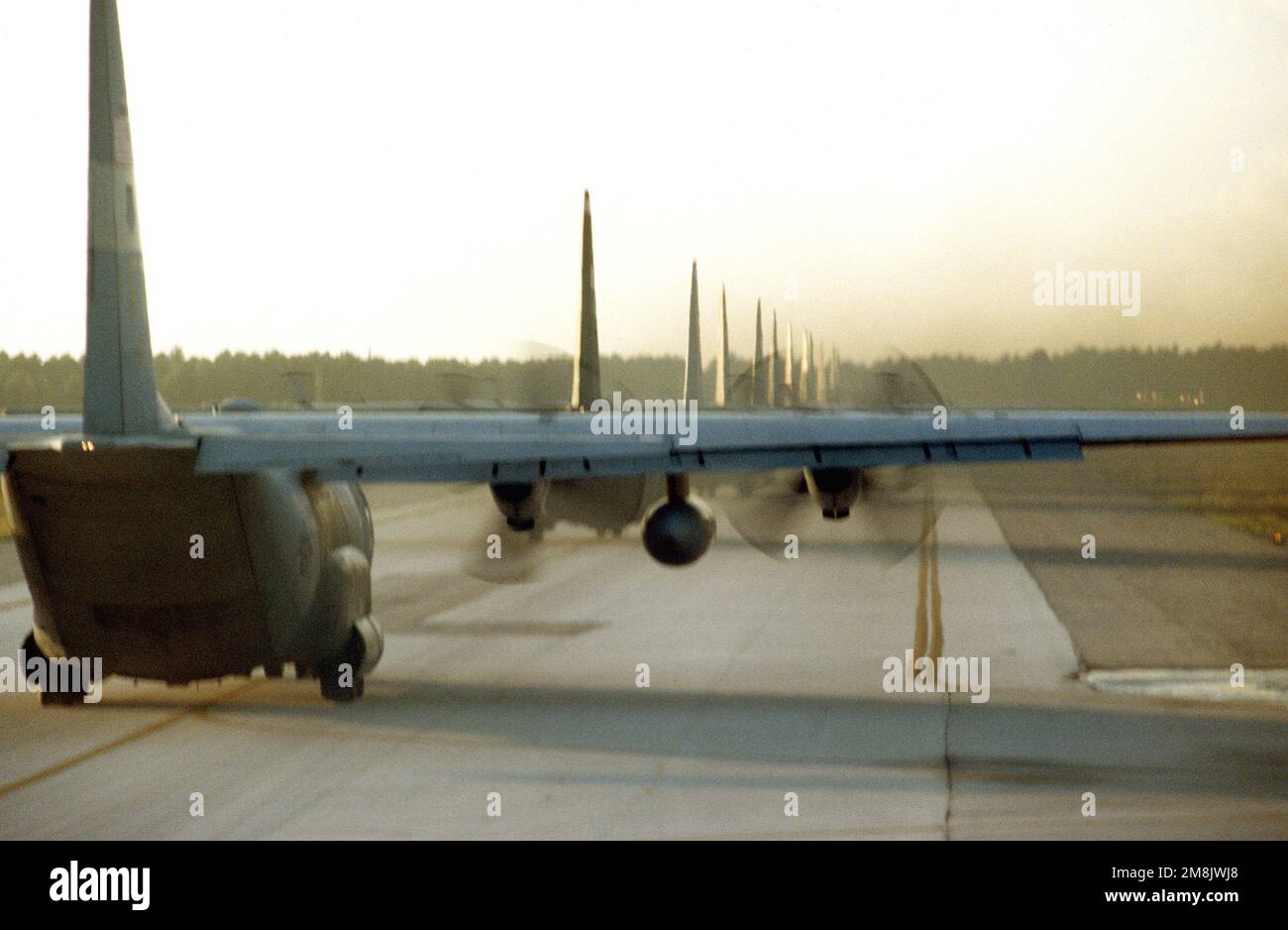 C-130's from the 39th, 40th Airlift Squadrons (ALS) Dyess AFB, TX; 41st ...