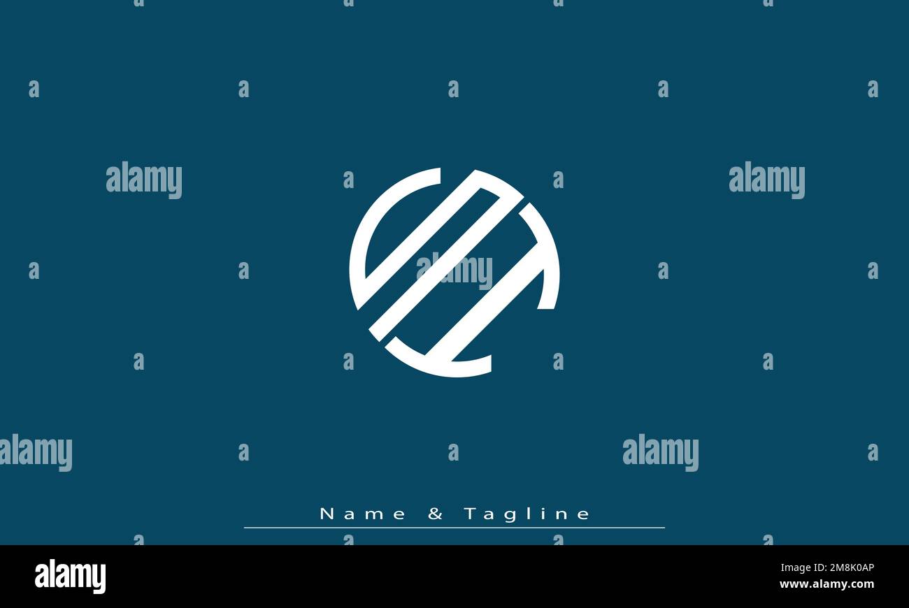 Alphabet letters Initials Monogram logo SI , IS Stock Vector
