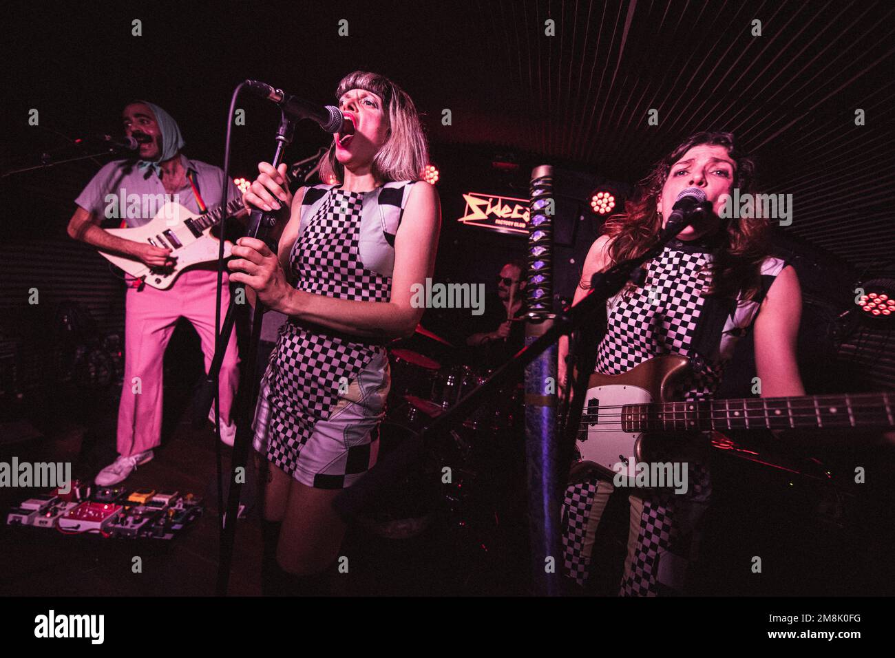 Barcelona, Spain. 2023.01.13. Sandre band perform on stage at Sidecar ...