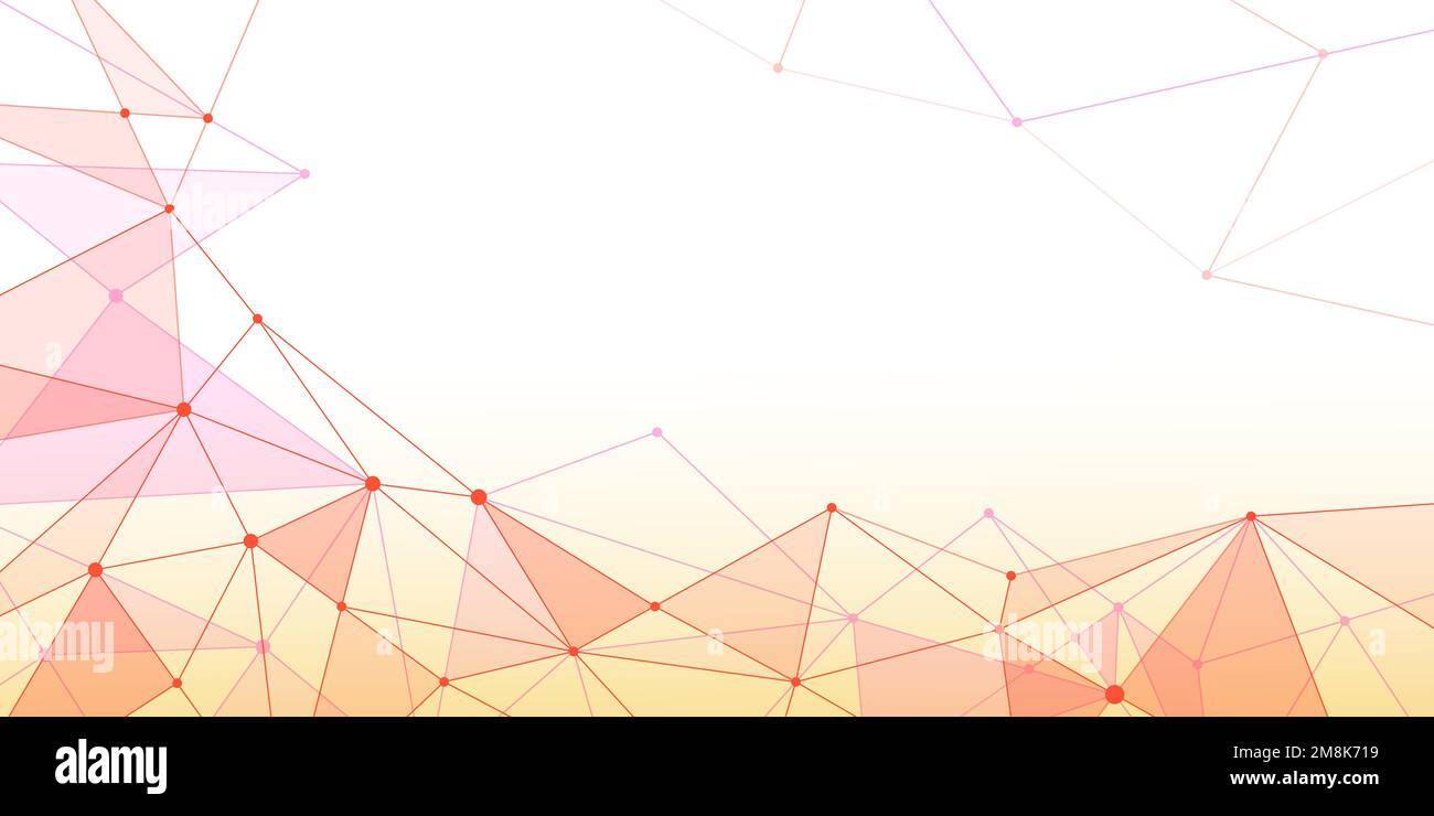 Triangle mesh decorative background with transparencies and copy space Stock Vector Image & Art