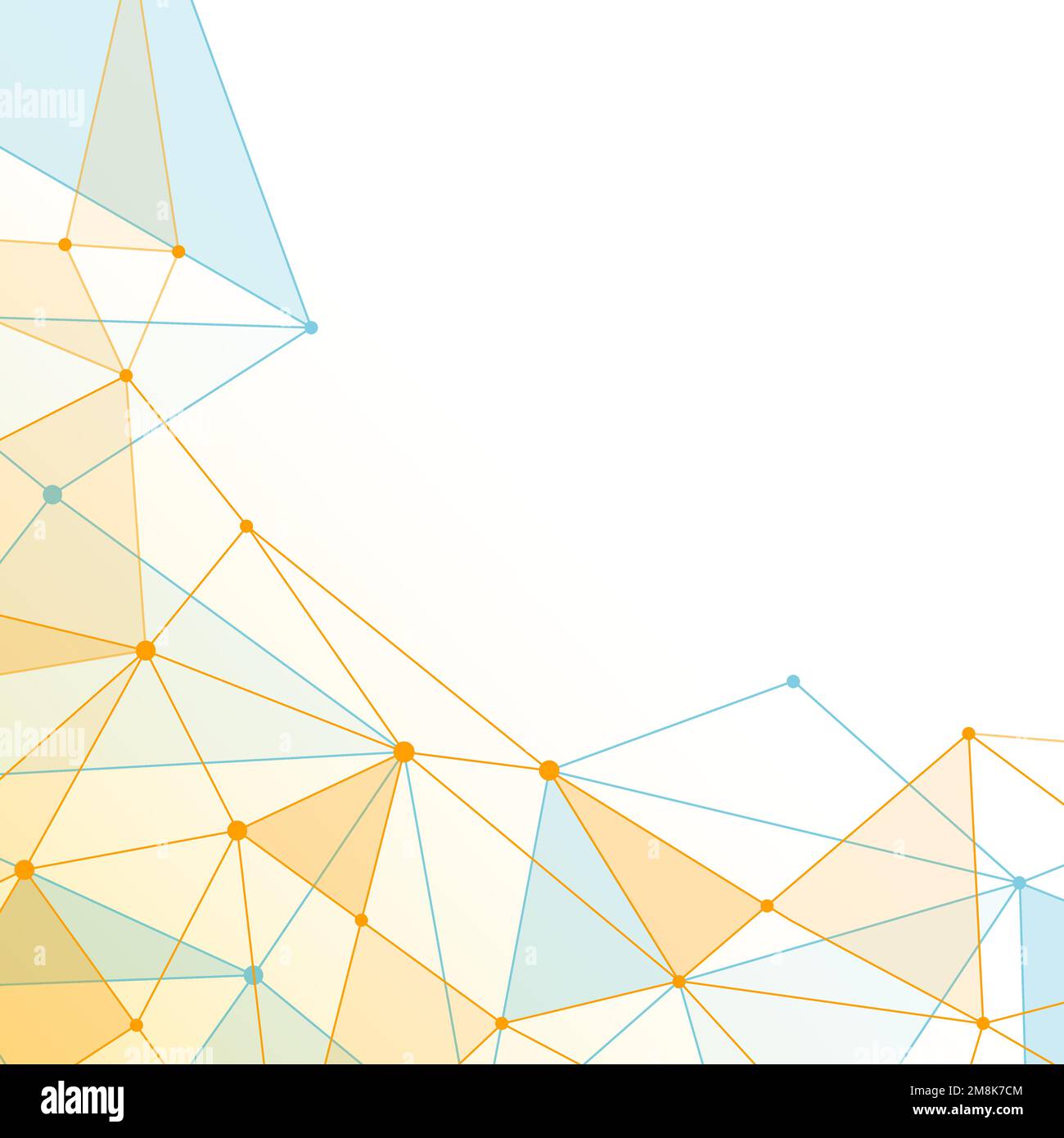 Triangle mesh background with transparencies and copy space Stock Vector Image & Art Alamy