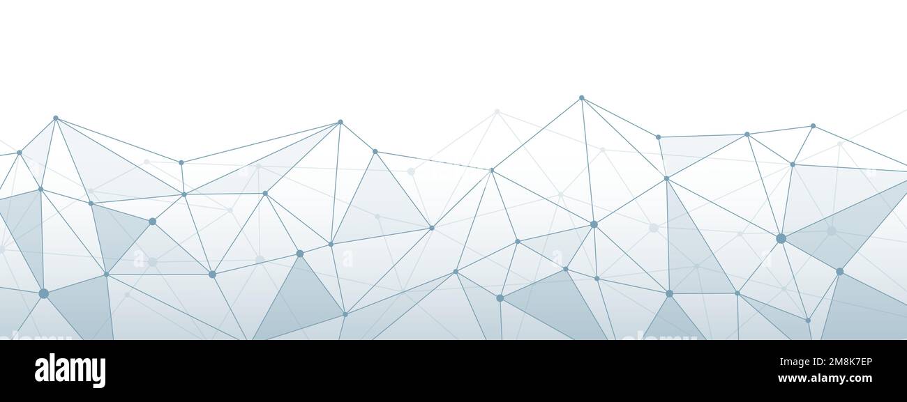 Triangle mesh decorative background with transparencies and copy space Stock Vector Image & Art