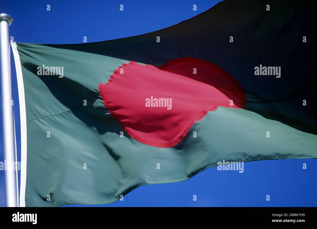 The national flag/colours of Bangladesh Stock Photo - Alamy
