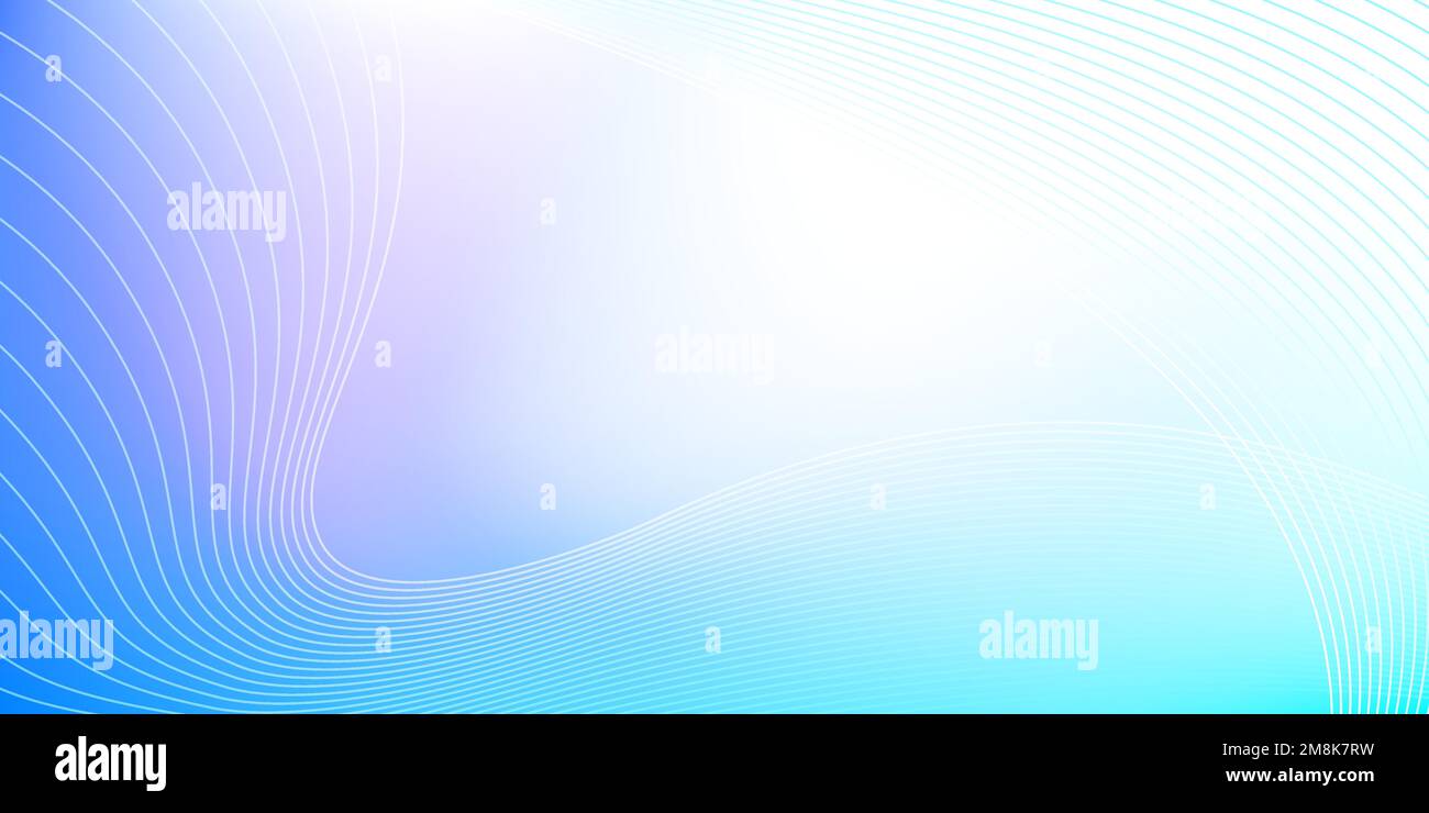 Wave background with copy space, motion and audio concept Stock Vector