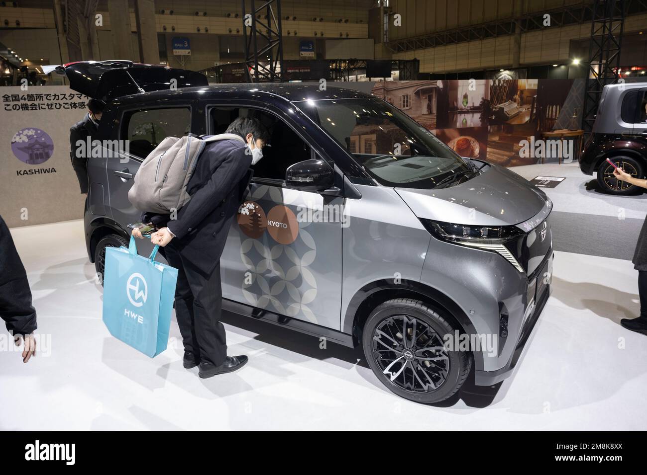 Chiba, Chiba Prefecture, Japan. 13th Jan, 2023. The Nissan Motors