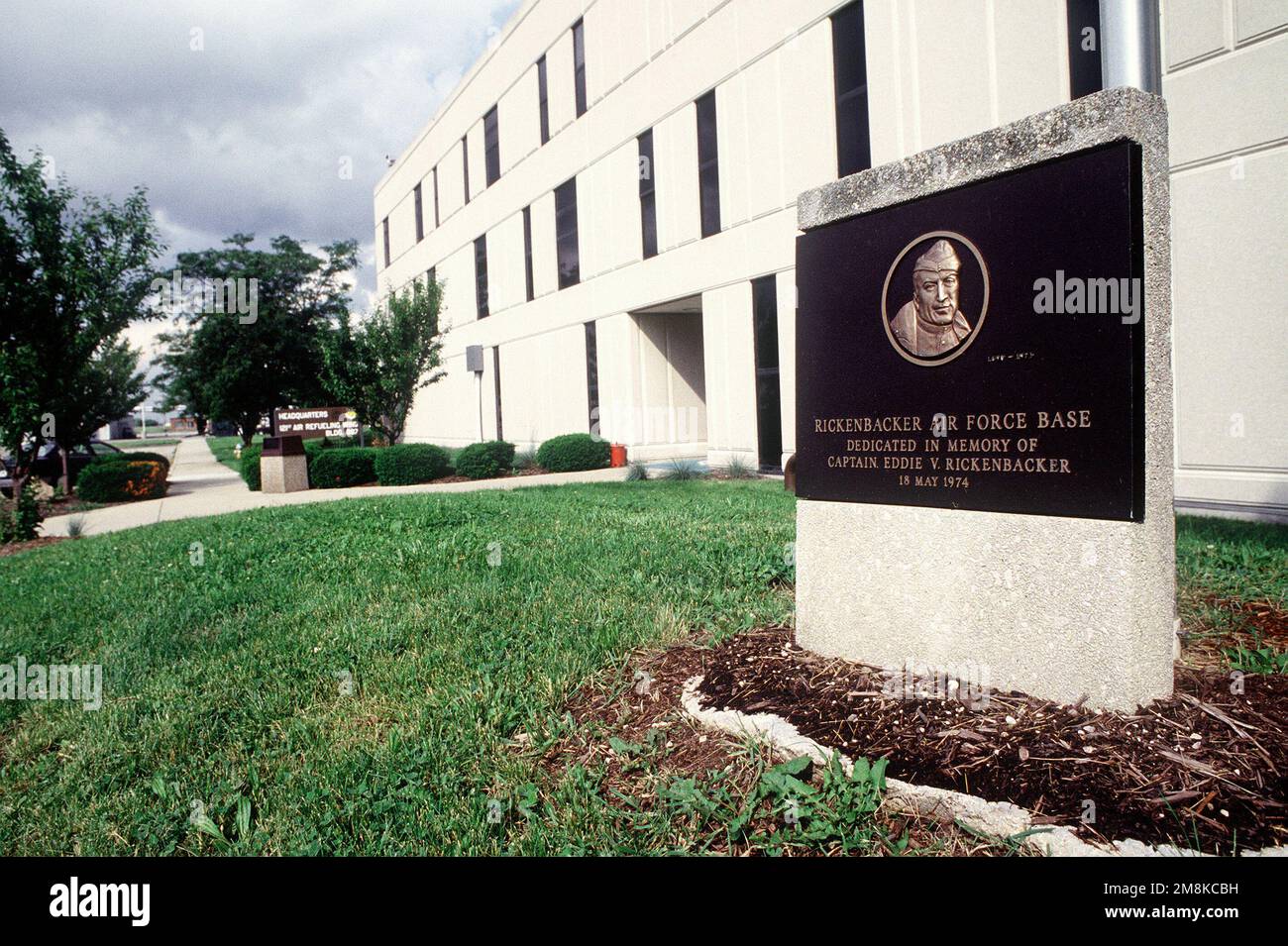 Exterior view of the 121st Air refueling Wing HQ, Rickenbacker Air