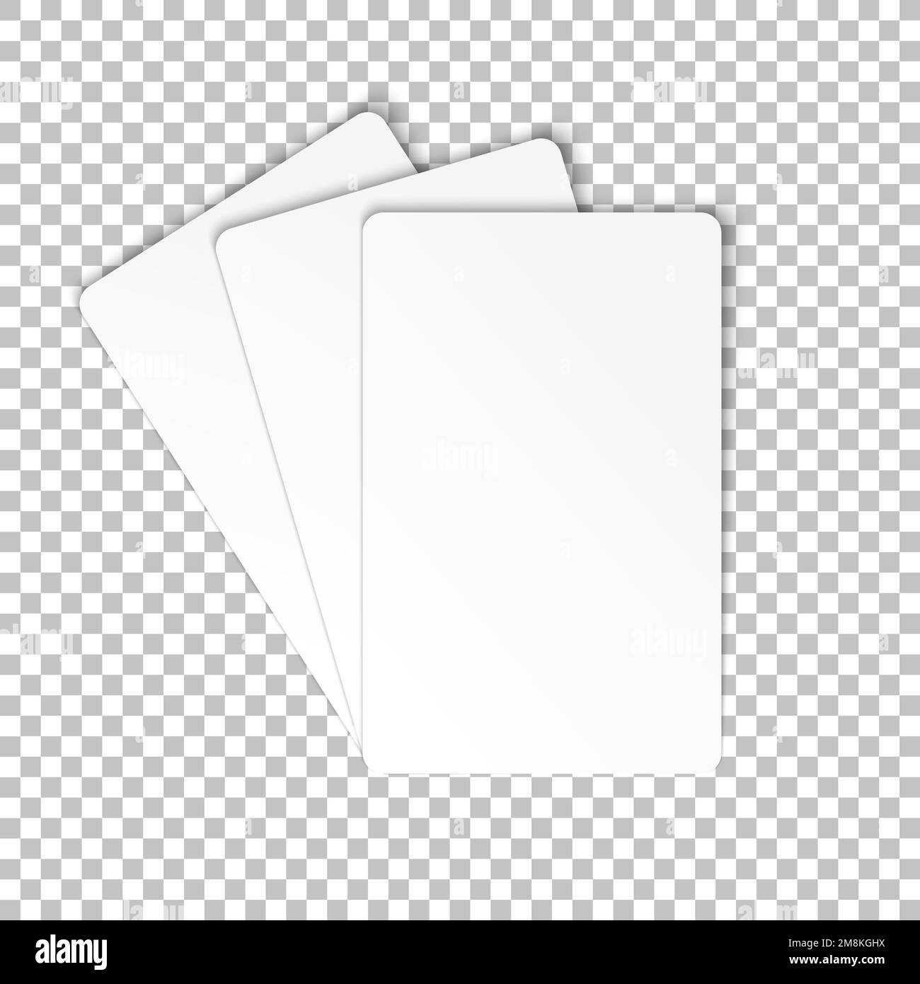 Blank playing card Stock Vector Images - Alamy