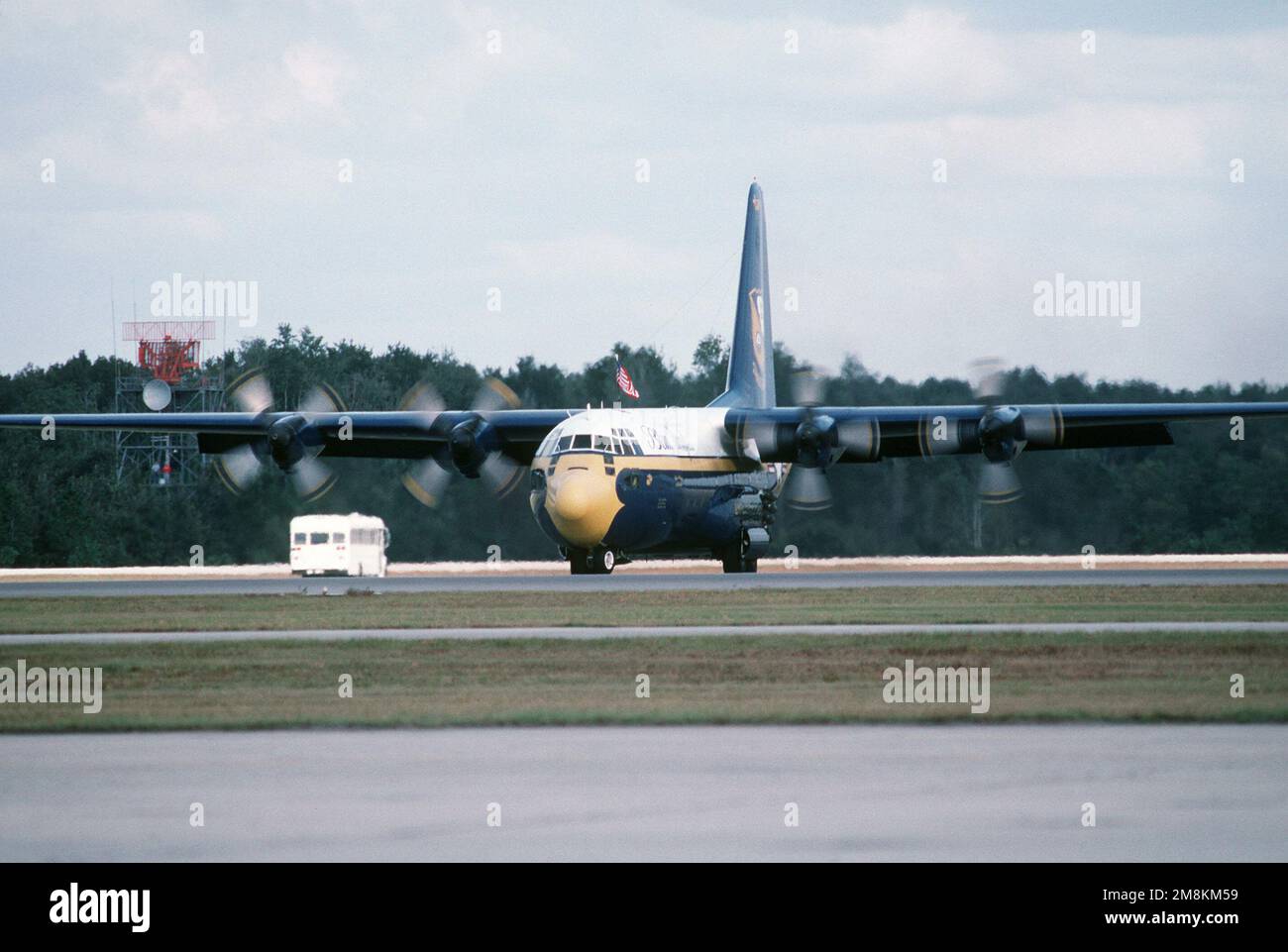 The Navy's Blue Angel Flight Demonstration Squadrons C-130 Hercules ...