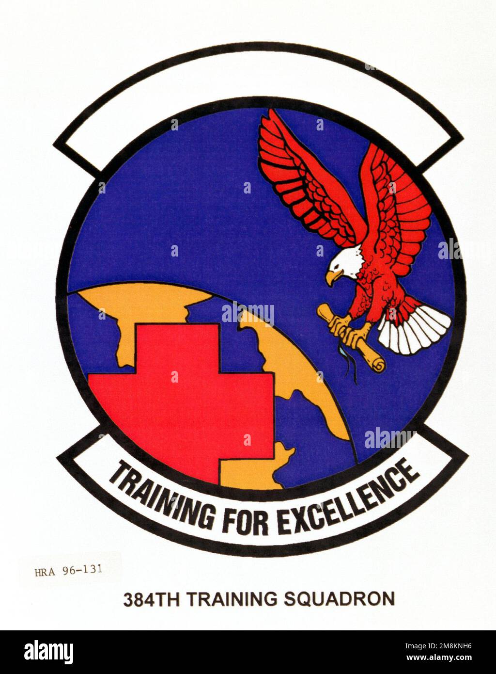 Air Force Organizational Emblem. 384th Training Squadron Exact Date