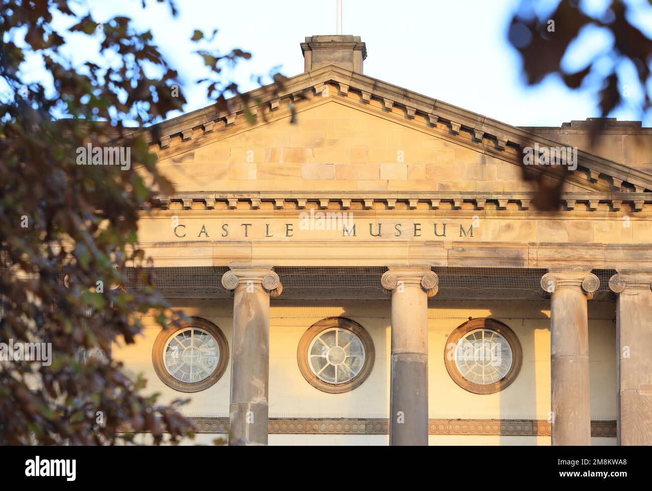 The acclaimed York Castle Museum, built on the site of York Castle