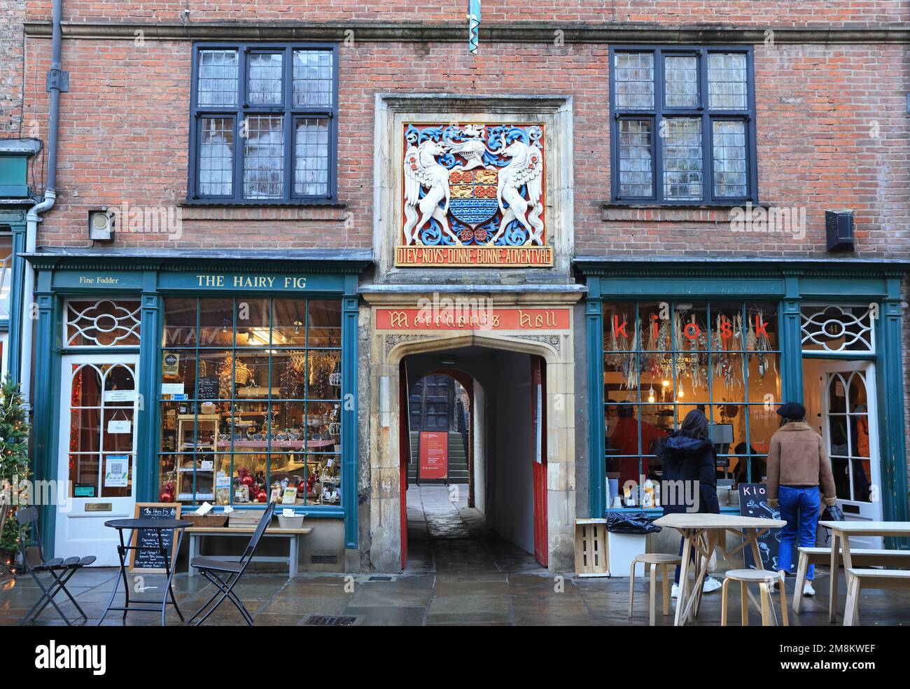 Fossgate Merchants Quarter, an ancient street in York, full of cool, independent bars, shops