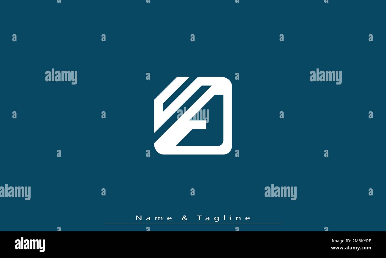Alphabet letters Initials Monogram logo SJ , JS Stock Vector