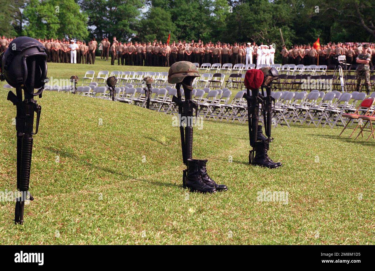 inverted-m16a2-service-rifles-serve-as-representation-of-the-14