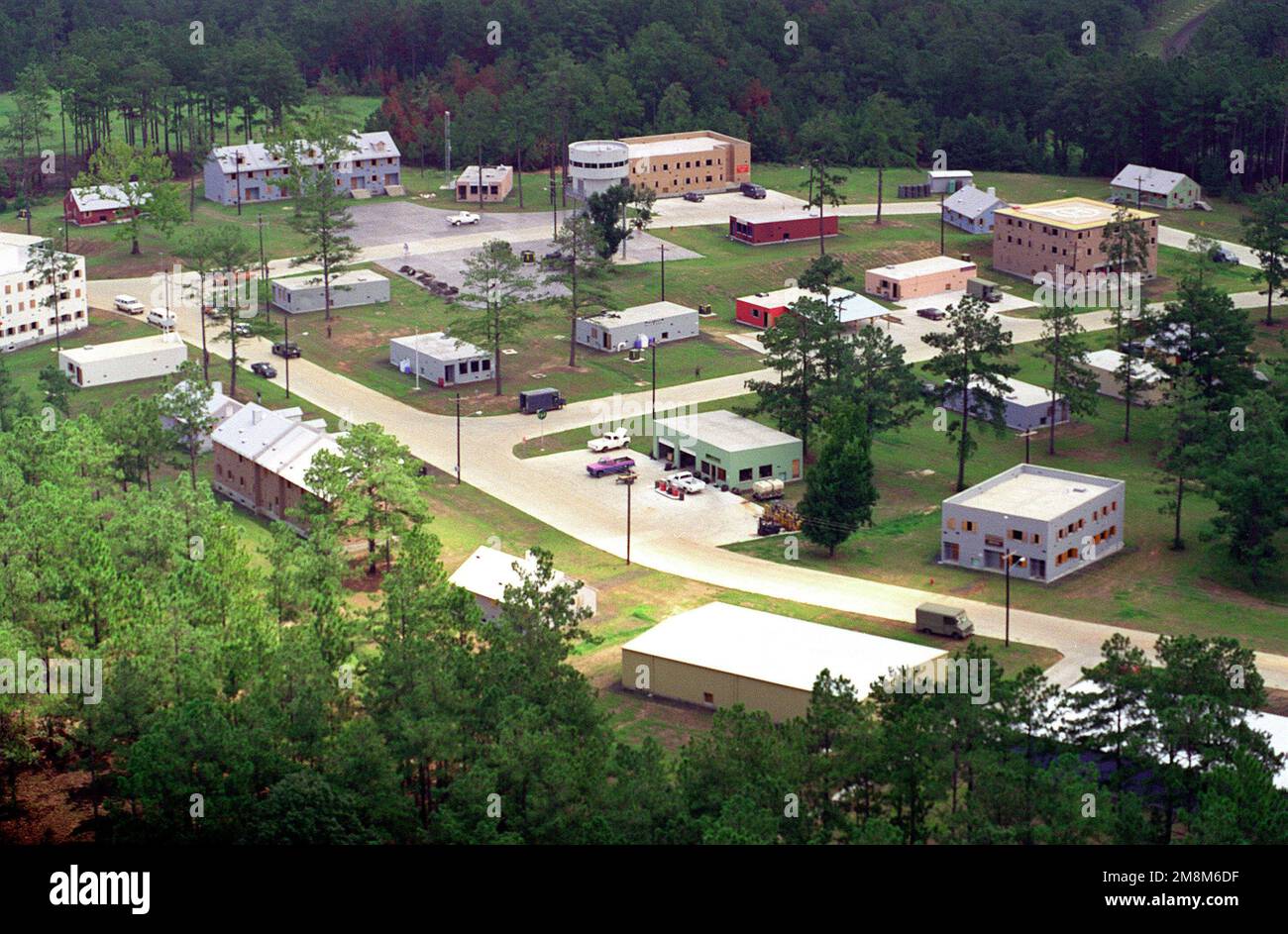 Aerial view of the ShugartGordon Military Operation in Urban Terrain