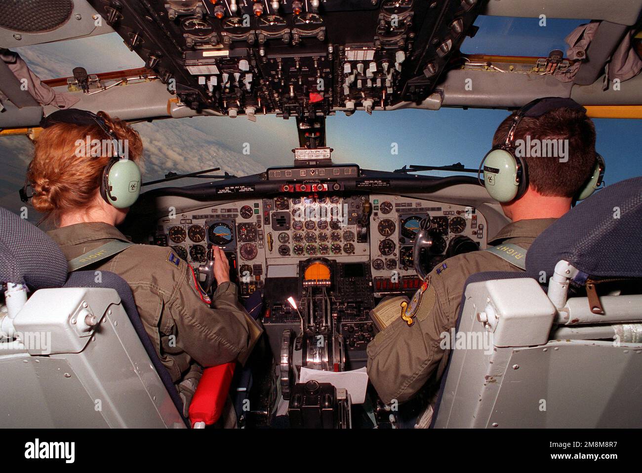 Raf Shane Rutherford CAPT. Janet Grunfelder, aircraft Commander, and CAPT. Shane Ostler, co ...