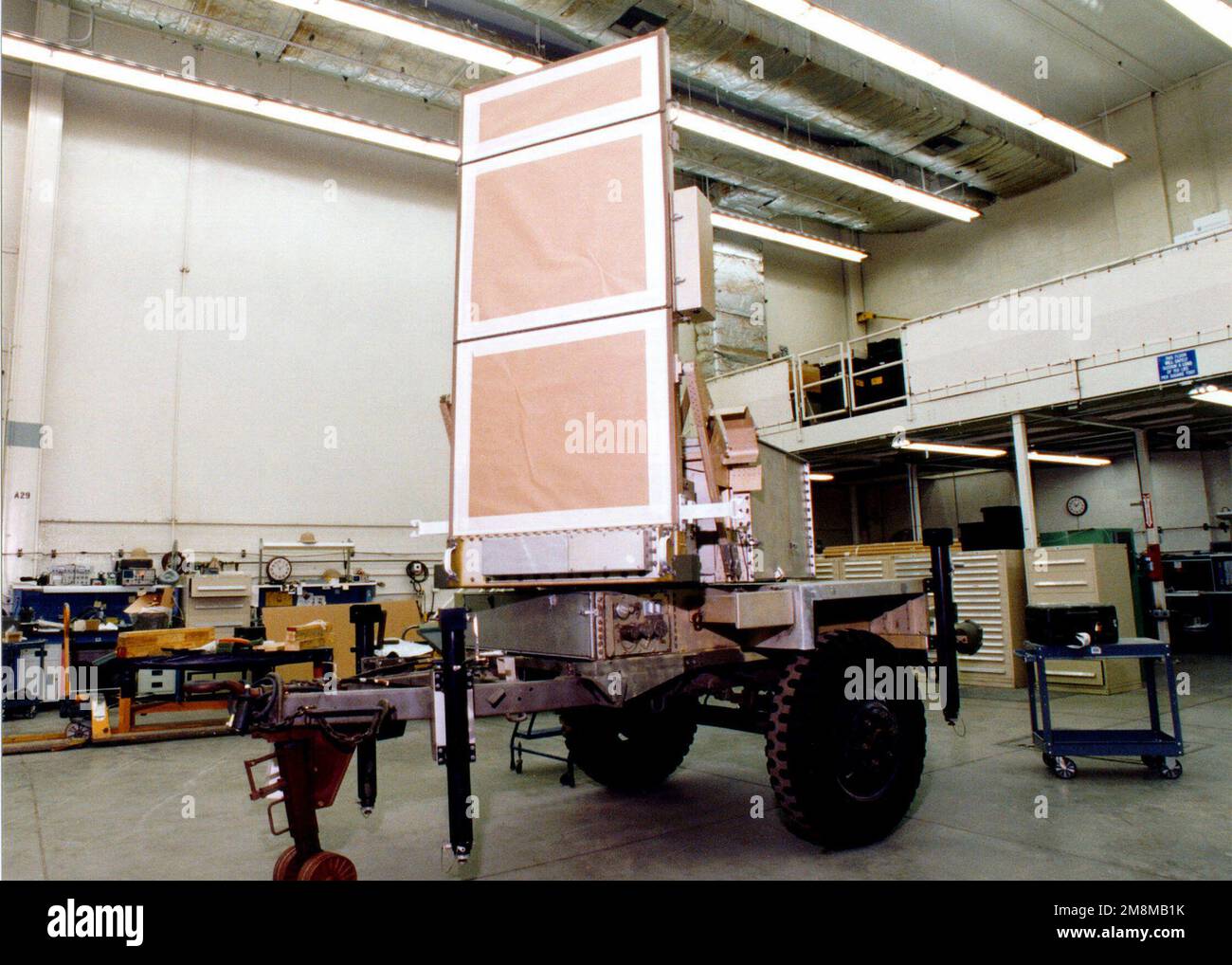 Yermo Annex. An Antenna Transceiver Group is masked and ready for its