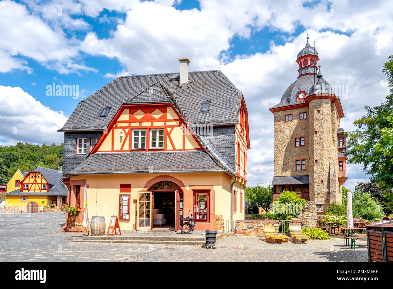 Castle Vollrads, Geisenheim, Germany Stock Photo Alamy