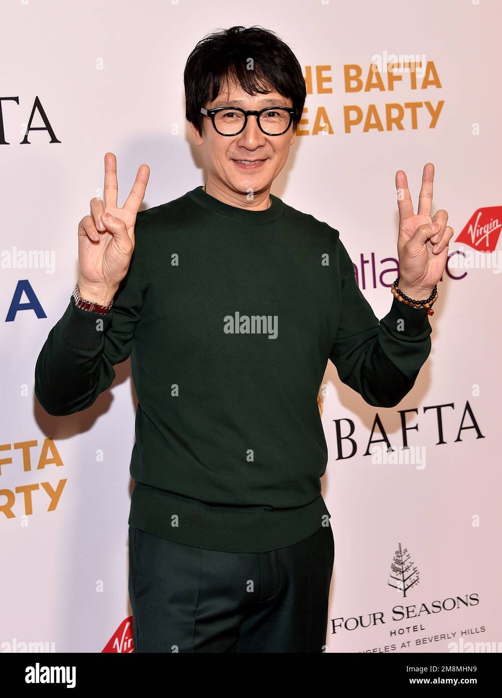 Los Angeles, USA. 14th Jan, 2023. Ke Huy Quan arriving to the 2023 ...