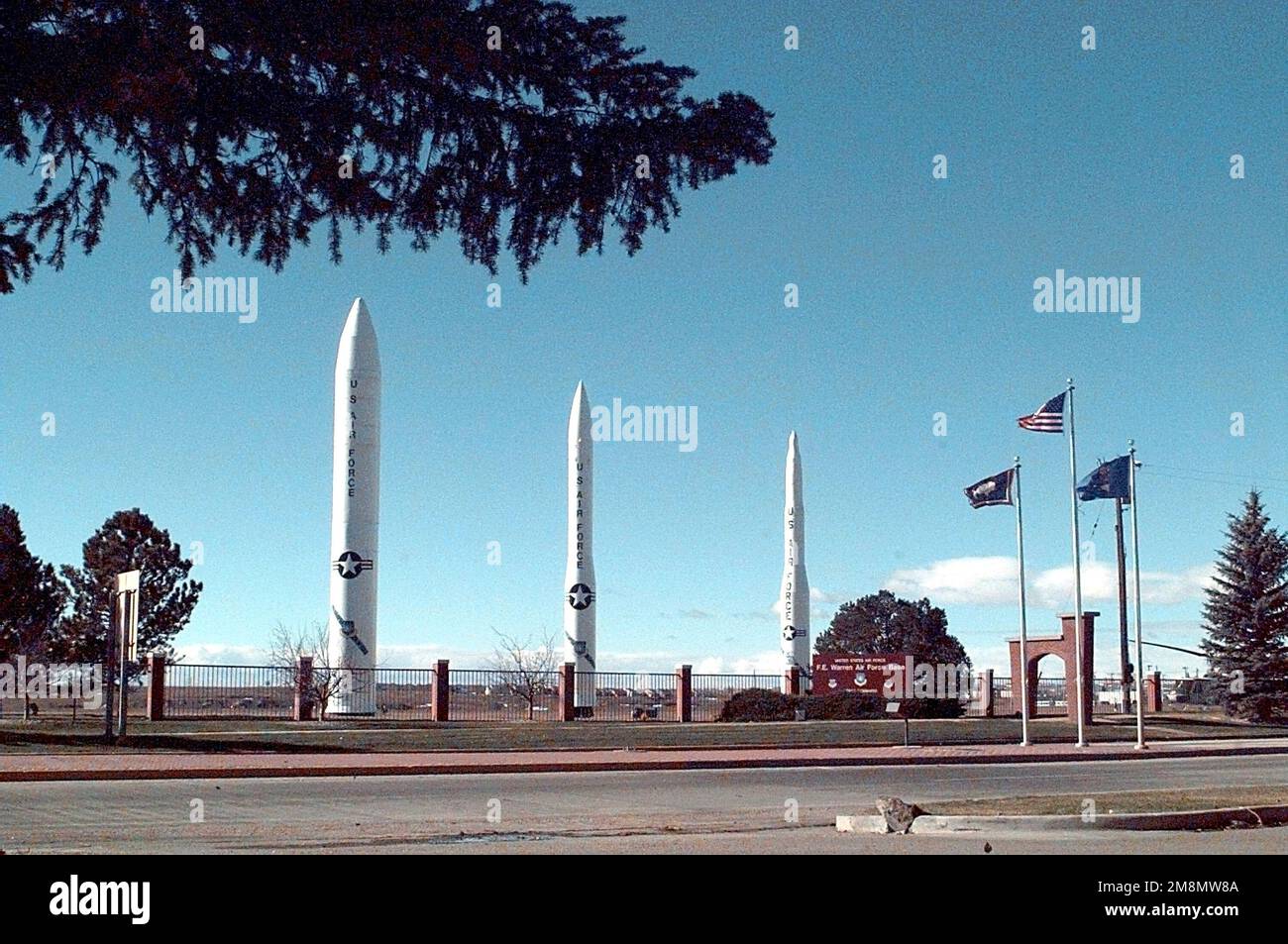 The missile display represents the base's primary mission, the