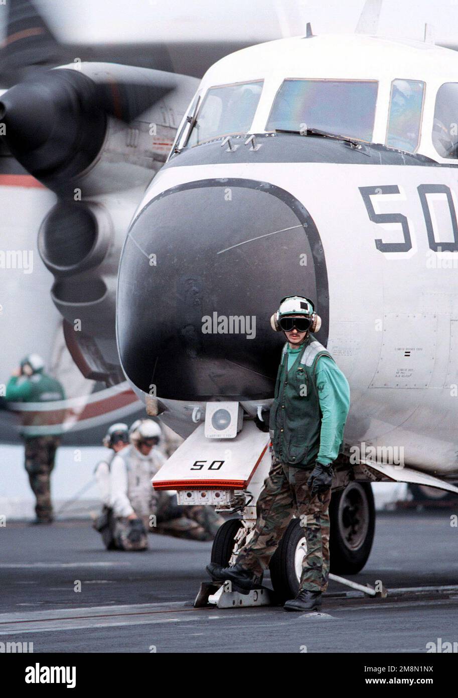 US Navy Aviation Boatswain's Mate (Launching and Recovery Equipment) 3rd Class Scott Palmer