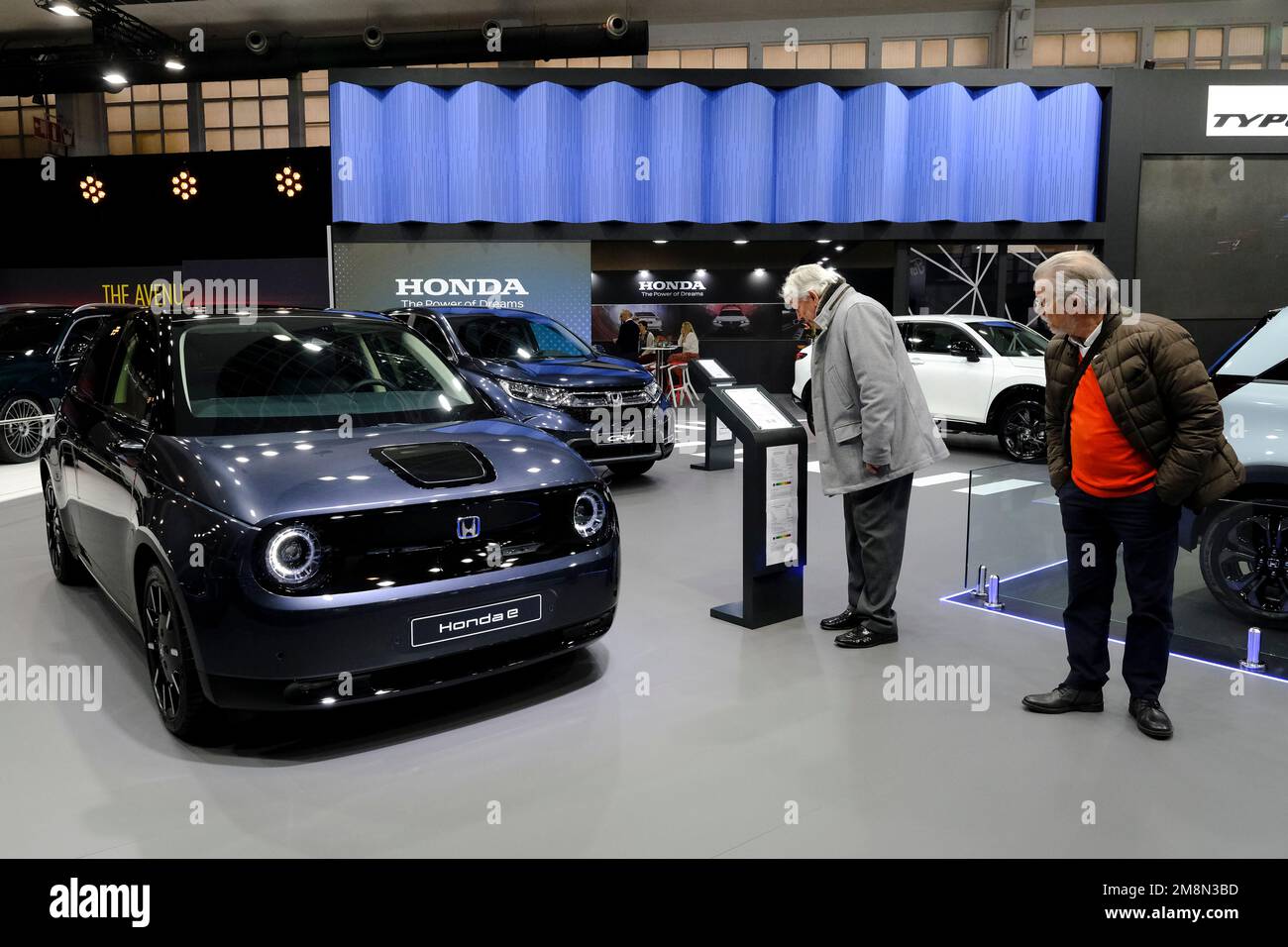 Brussels, Belgium. 13th Jan, 2023. 100th Brussels Auto Show at the Expo ...