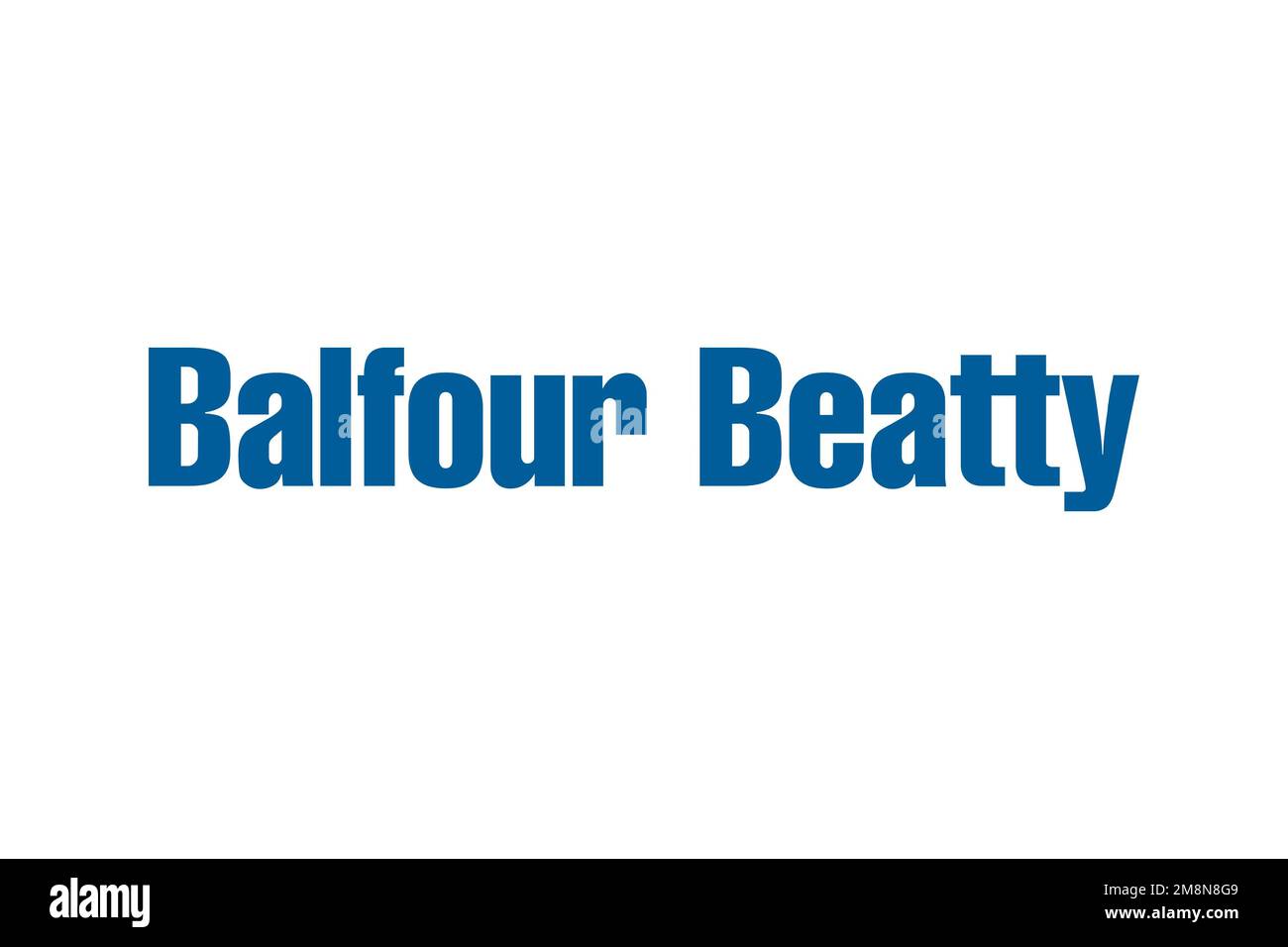 Balfour Beatty, Logo, White Background Stock Photo Alamy