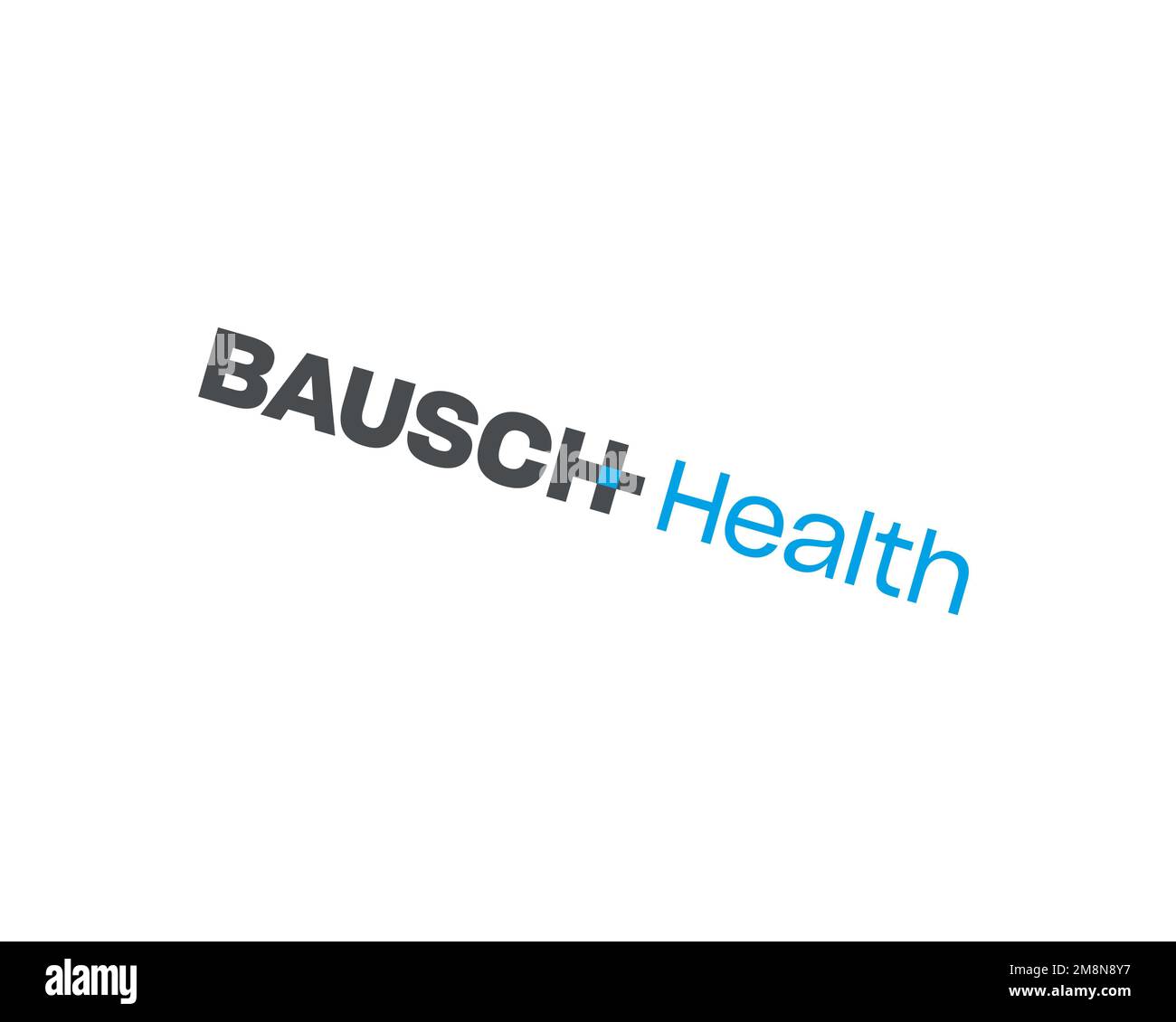 Bausch Health, rotated logo, white background B Stock Photo Alamy