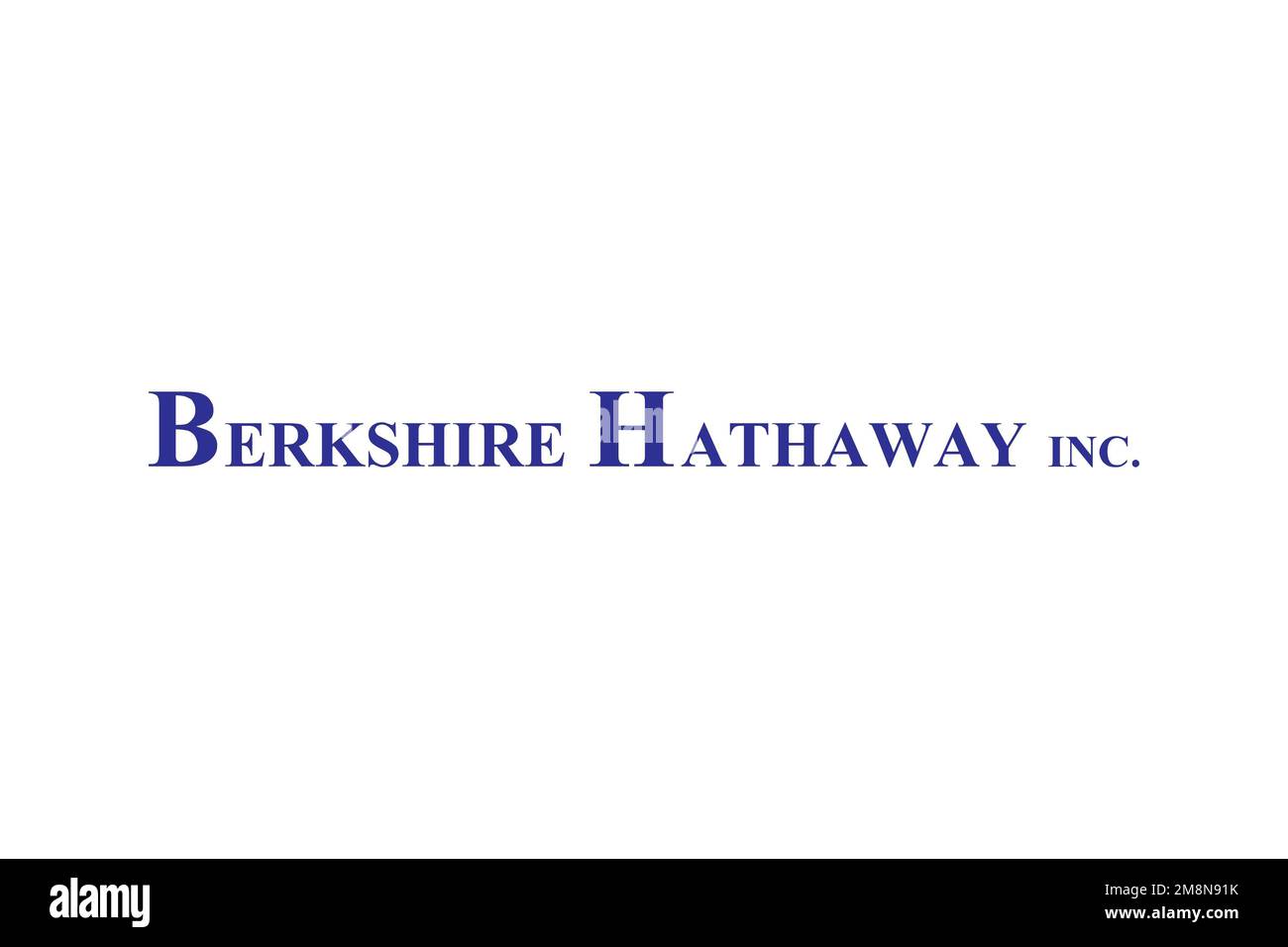 Berkshire Hathaway, Logo, White Background Stock Photo Alamy