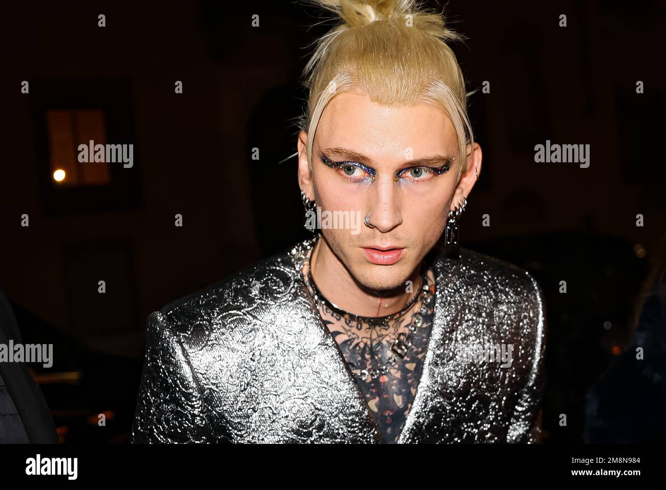 Megan fox machine gun kelly 2023 hires stock photography and images