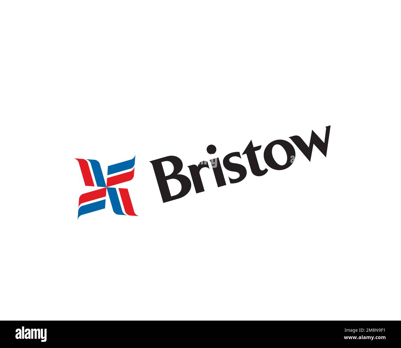 Bristow Norway, Rotated Logo, White Background Stock Photo Alamy