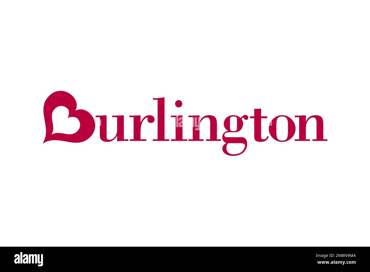 Burlington department store, Logo, White background Stock Photo - Alamy