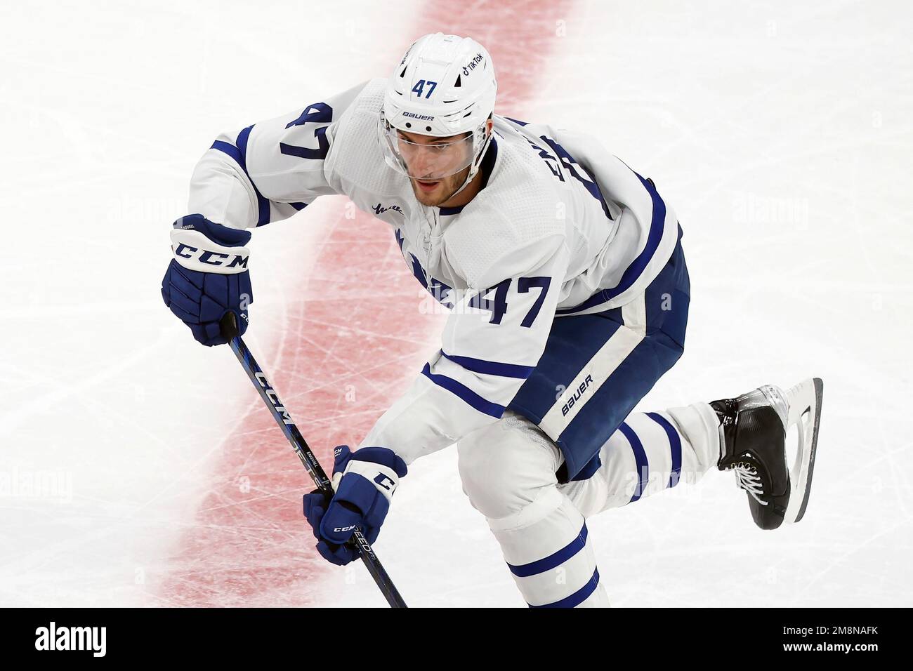 Toronto Maple Leafs' Pierre Engvall Plays Against The Boston Bruins ...