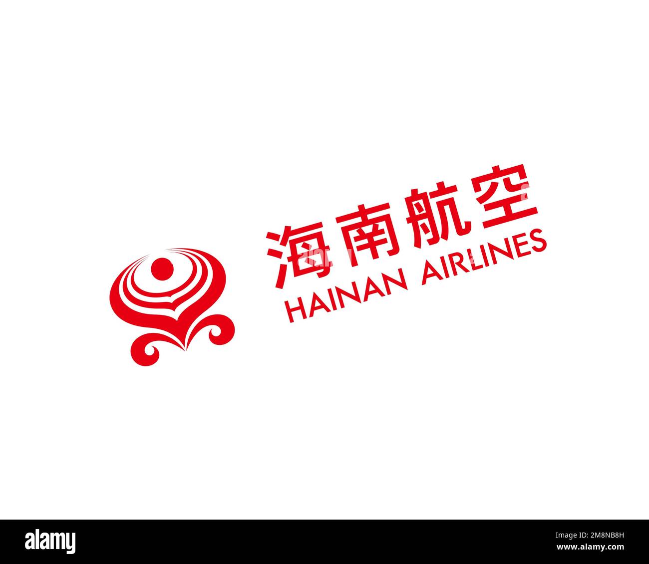 Hainan Airline, rotated logo, white background Stock Photo - Alamy