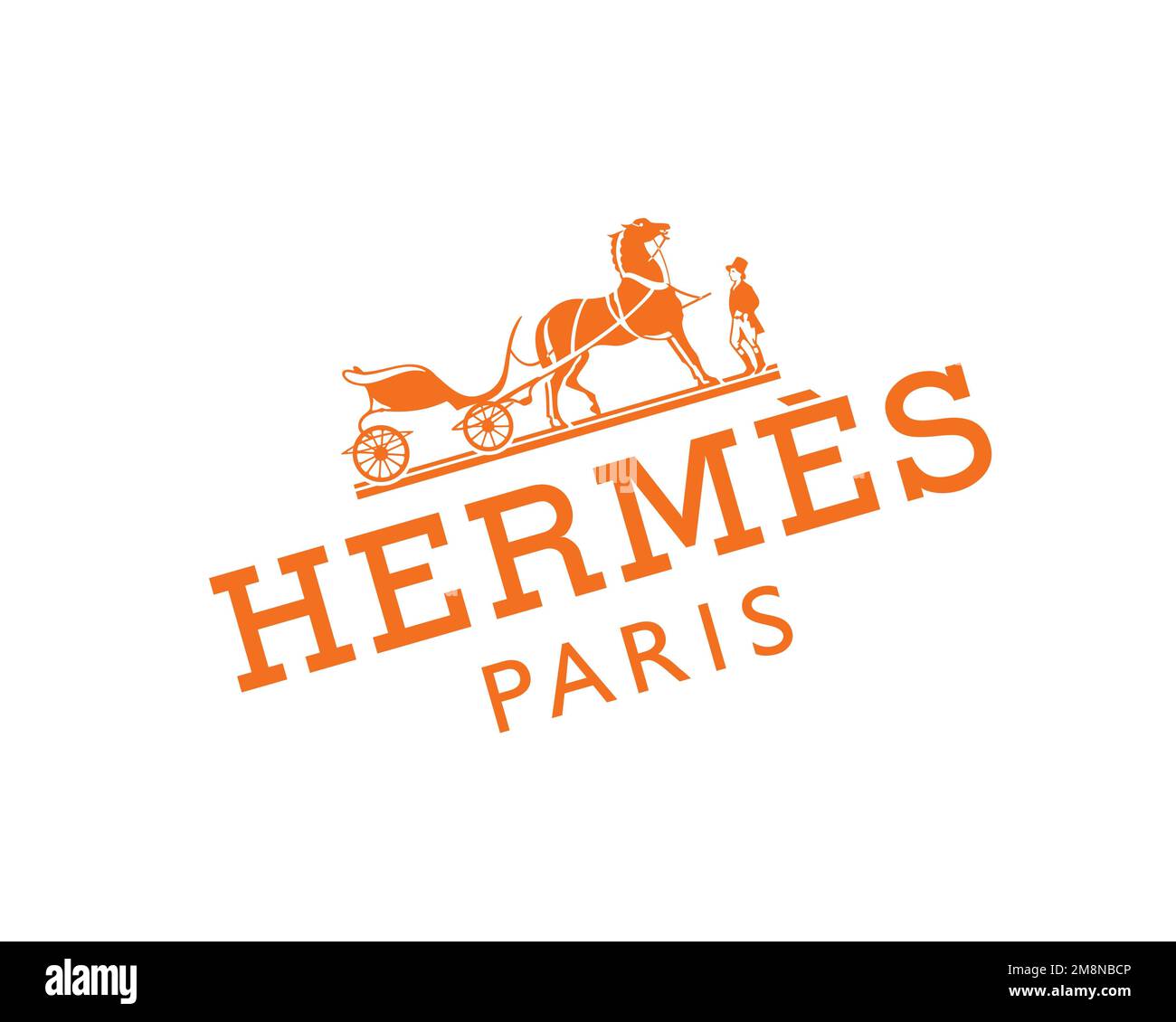 Hermes, Rotated Logo, White Background Stock Photo Alamy