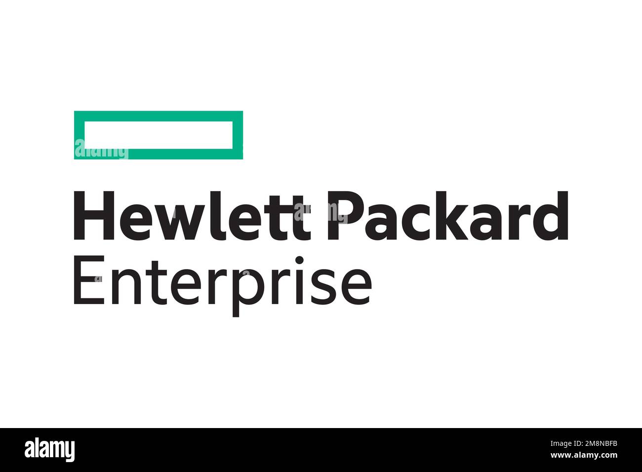 Hewlett Packard Enterprise, Logo, White Background Stock Photo - Alamy