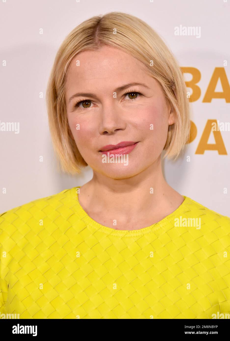Michelle Williams arrives at the 2023 BAFTA Tea Party, Saturday, Jan