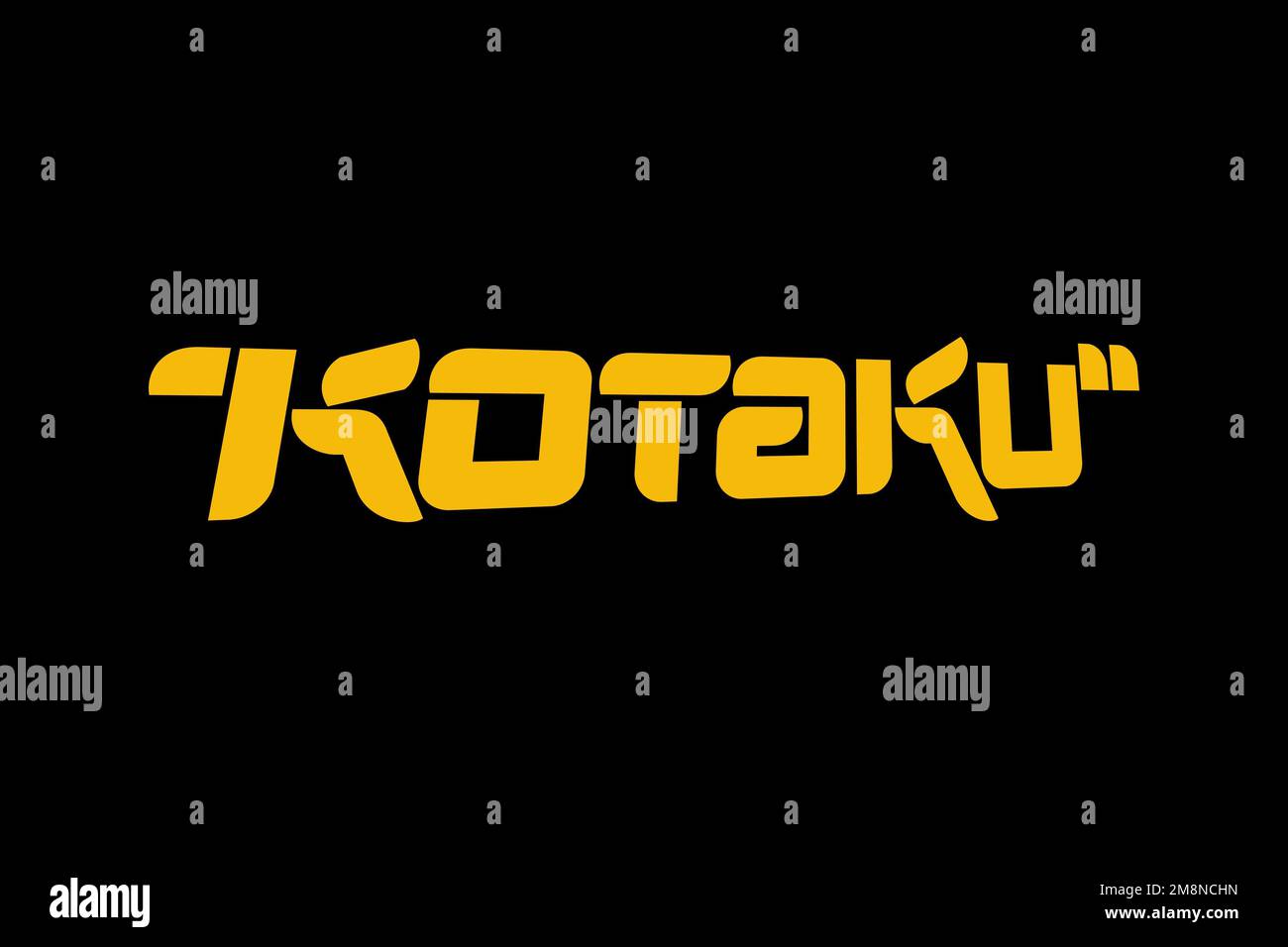 Kotaku, Logo, Black Background Stock Photo - Alamy